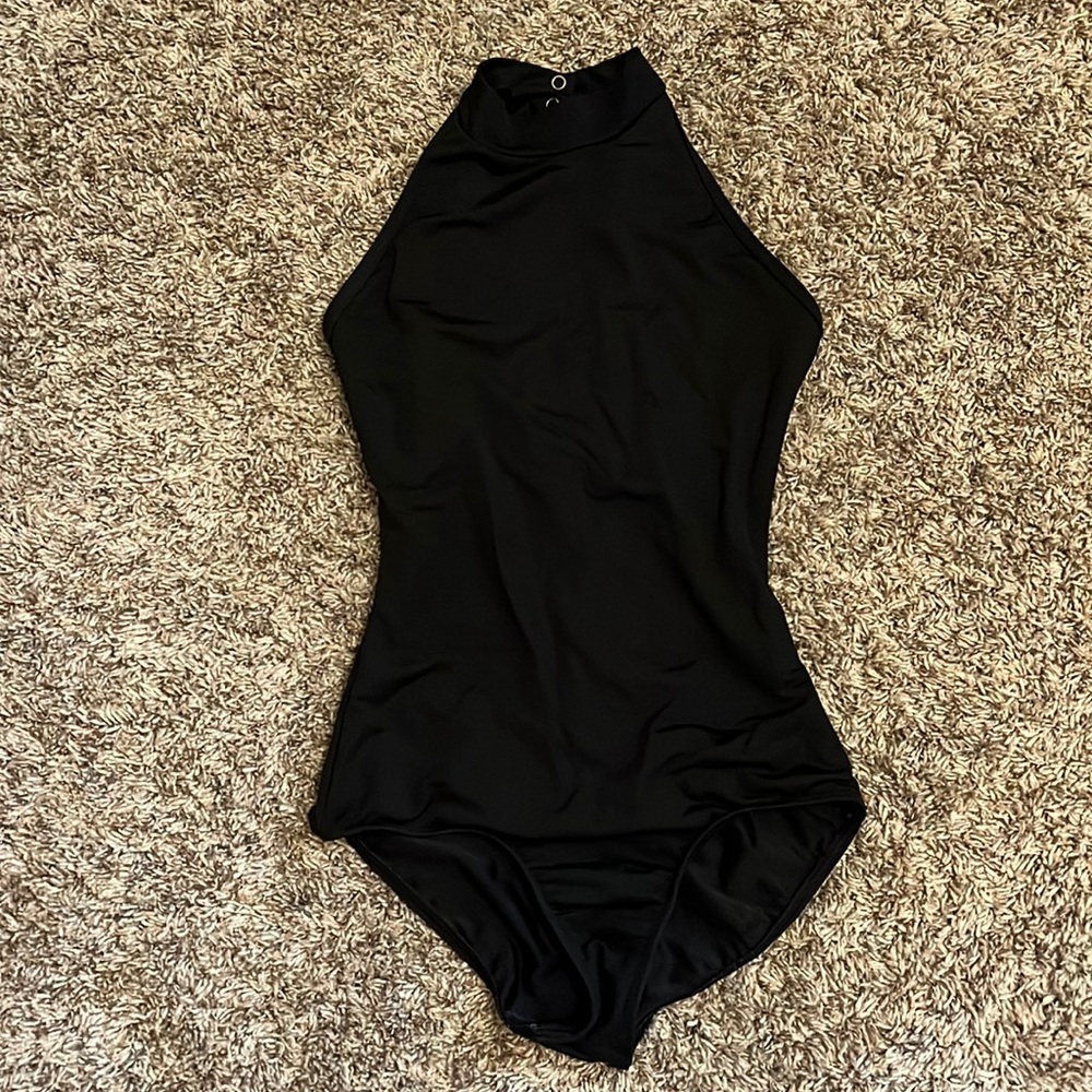TRADING LIKE YUMIKO Mariia Black Leotard